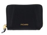PICARD Chic Way 1 Zip Around Wallet Black