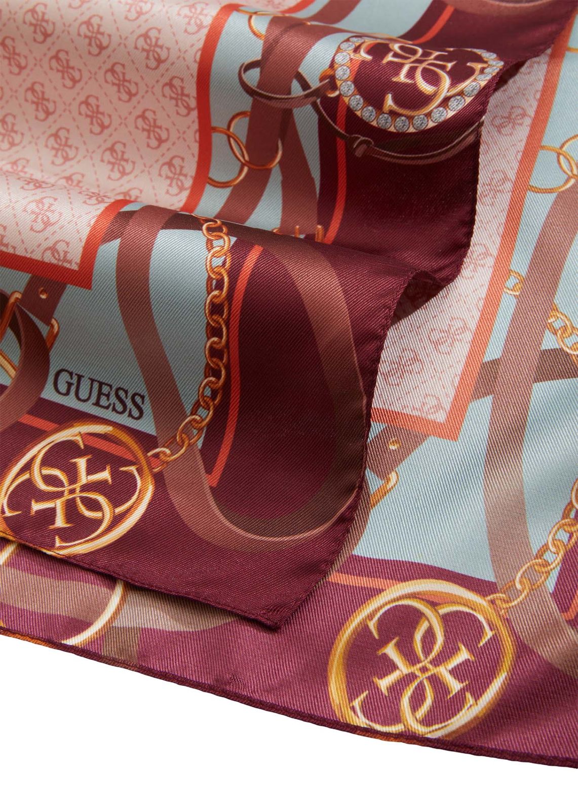 GUESS Scarf 60X180 Burgundy GUESS Scarf 60X180 Burgundy