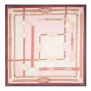 GUESS Carrie Logo Kefiah Max 130X130 Rose Logo