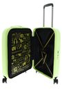 MANDARINA DUCK Logoduck + Expandable Cabin Trolley Matcha