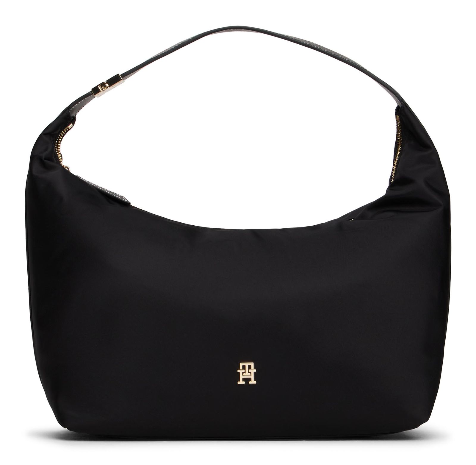TOMMY HILFIGER TH GO Hobo Bag Black