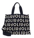 LIU JO Tote Knitted Logo Bag L Blue Sky