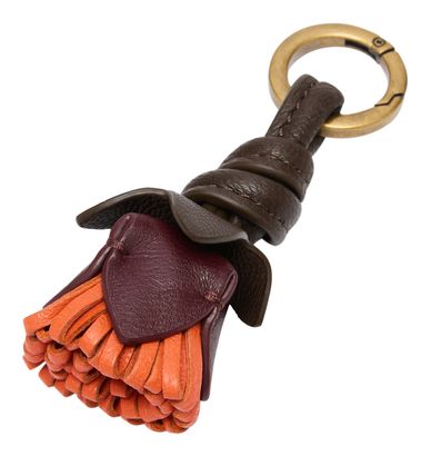 LIEBESKIND BERLIN Flower Pendent Keyring Roasted Coconut