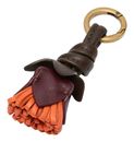 LIEBESKIND BERLIN Flower Pendent Keyring Roasted Coconut