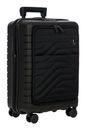 BRIC'S Ulisse Cabin Trolley Expandable 39 L S Black BRIC'S Ulisse Cabin Trolley Expandable 39 L S Black