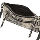 LIEBESKIND BERLIN Zena Snake Crossbody Bag XS Milk