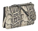 LIEBESKIND BERLIN Zena Snake Double Crossbody Bag S Milk