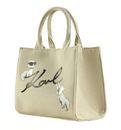 KARL LAGERFELD Ikon Square Tote Natural KARL LAGERFELD Ikon Square Tote Natural