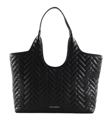 KARL LAGERFELD COTE D AZUR Tote Bag Black