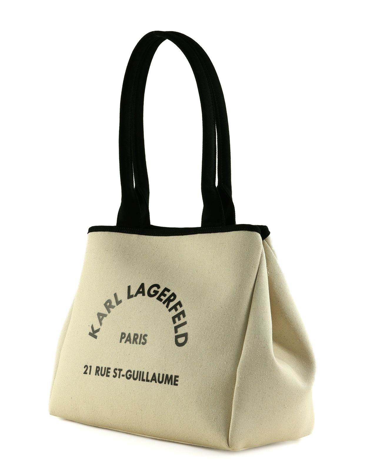 KARL LAGERFELD COTE D AZUR Tote Bag Natural KARL LAGERFELD COTE D AZUR Tote Bag Natural