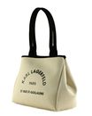 KARL LAGERFELD COTE D AZUR Tote Bag Natural KARL LAGERFELD COTE D AZUR Tote Bag Natural