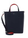 LACOSTE Anna Z Vertical Shopping Bag Marine 166 Rouge 240 LACOSTE Anna Z Vertical Shopping Bag Marine 166 Rouge 240