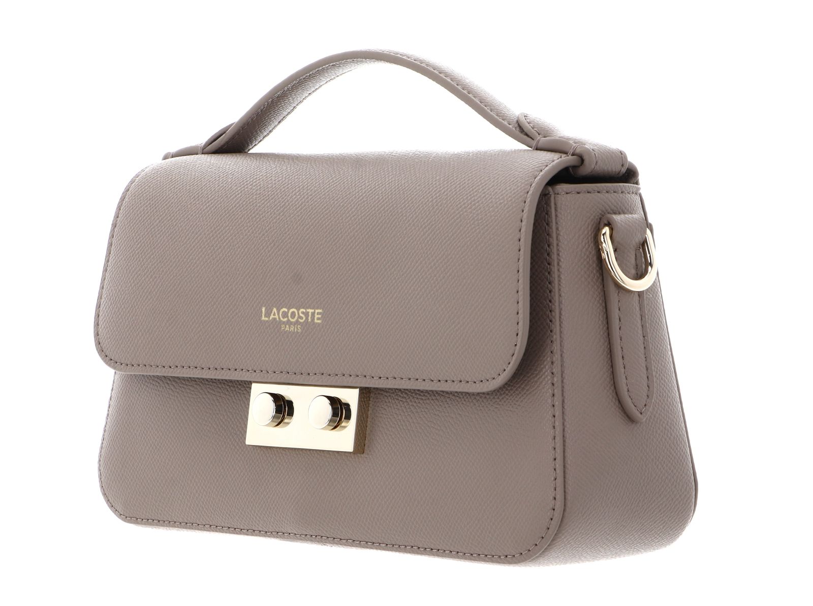 LACOSTE Flap Crossover Bag S Taupe LACOSTE Flap Crossover Bag S Taupe