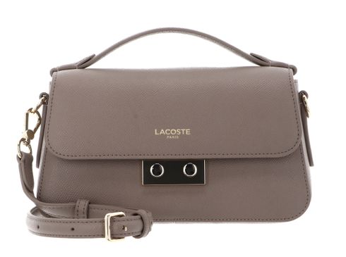 LACOSTE Flap Crossover Bag S Taupe