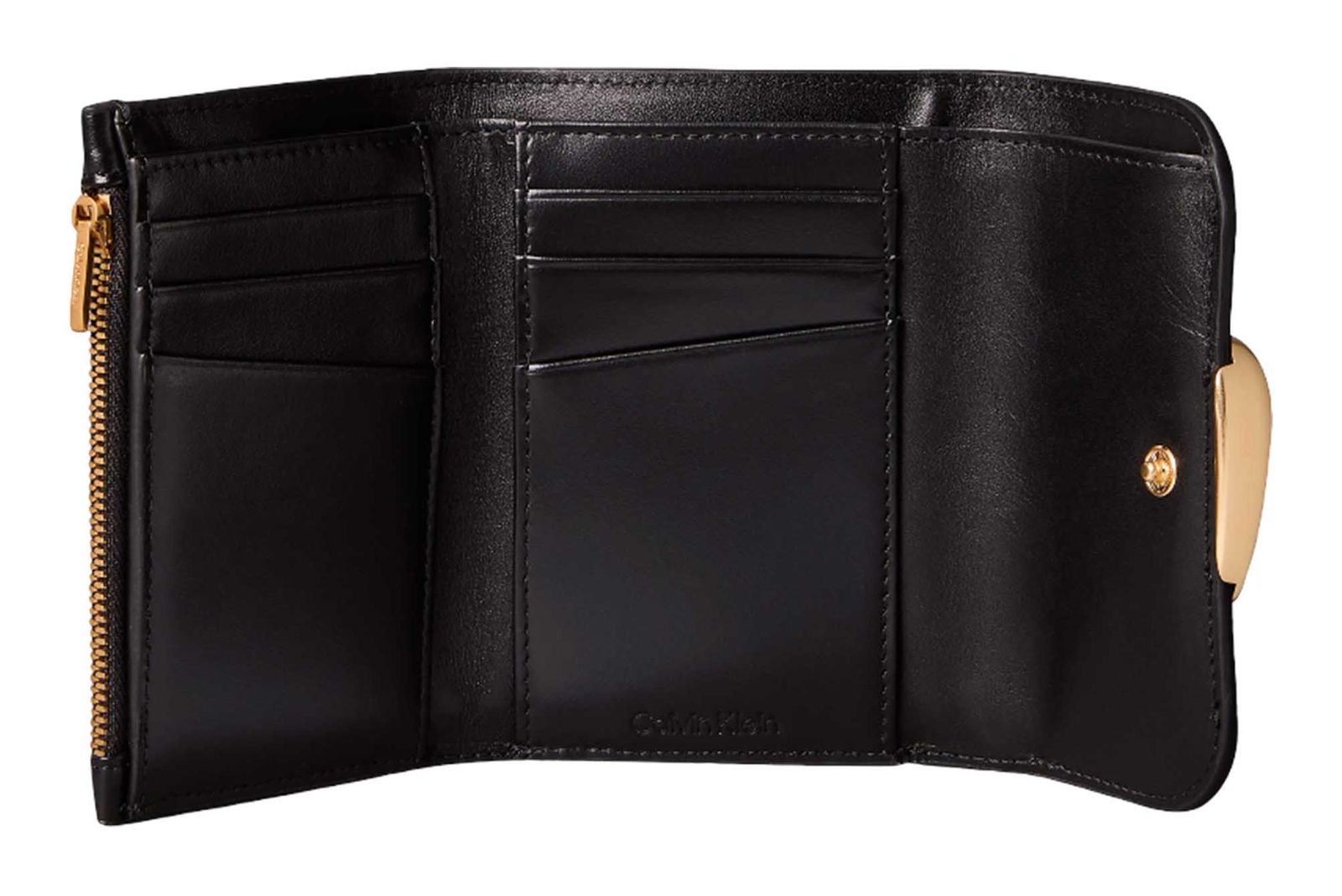 Calvin Klein CK ACC Trifold with Zip Pocket Black Calvin Klein CK ACC Trifold with Zip Pocket Black