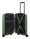 travelite Air Stripe 4W Trolley Slim S Green travelite Air Stripe 4W Trolley Slim S Green