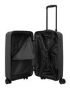 travelite Air Stripe 4W Trolley Slim S Black travelite Air Stripe 4W Trolley Slim S Black