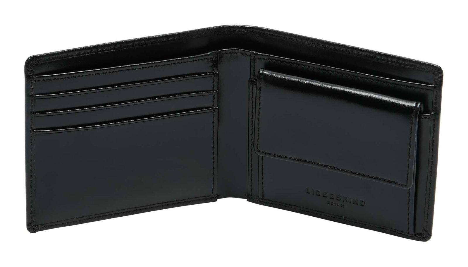 LIEBESKIND BERLIN Noah Wallet M Black LIEBESKIND BERLIN Noah Wallet M Black