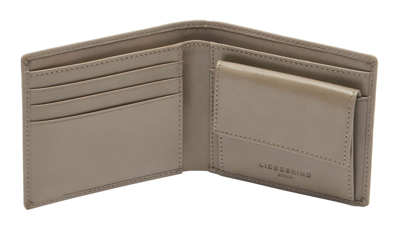LIEBESKIND BERLIN Noah Wallet M Neutral Grey LIEBESKIND BERLIN Noah Wallet M Neutral Grey