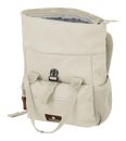 travelite Basic Short Handle Mini Backpack Cream White