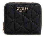 GUESS Paisleigh SLG Small Zip Around Wallet Black