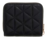GUESS Paisleigh SLG Small Zip Around Wallet Black