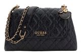 GUESS Isemay Convertible Xbody Flap Bag Black