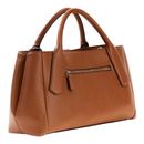 GUESS Brooke High Society Satchel Cognac GUESS Brooke High Society Satchel Cognac