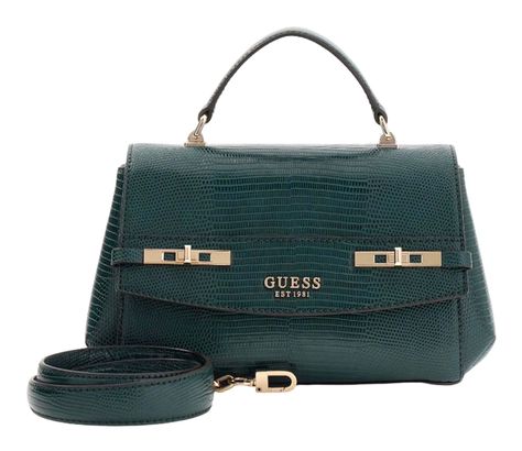 GUESS Melinda Top Handle Flap Bag Forest GUESS Melinda Top Handle Flap Bag Forest