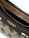 GUESS Melinda Logo Shoulder Bag Black Logo