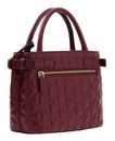 GUESS Paisleigh Small Satchel Burgundy