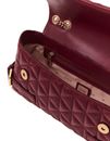 GUESS Paisleigh Convertible Xbody Flap Bag Burgundy