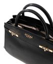 GUESS Melinda Triple Compartment Satchel Black