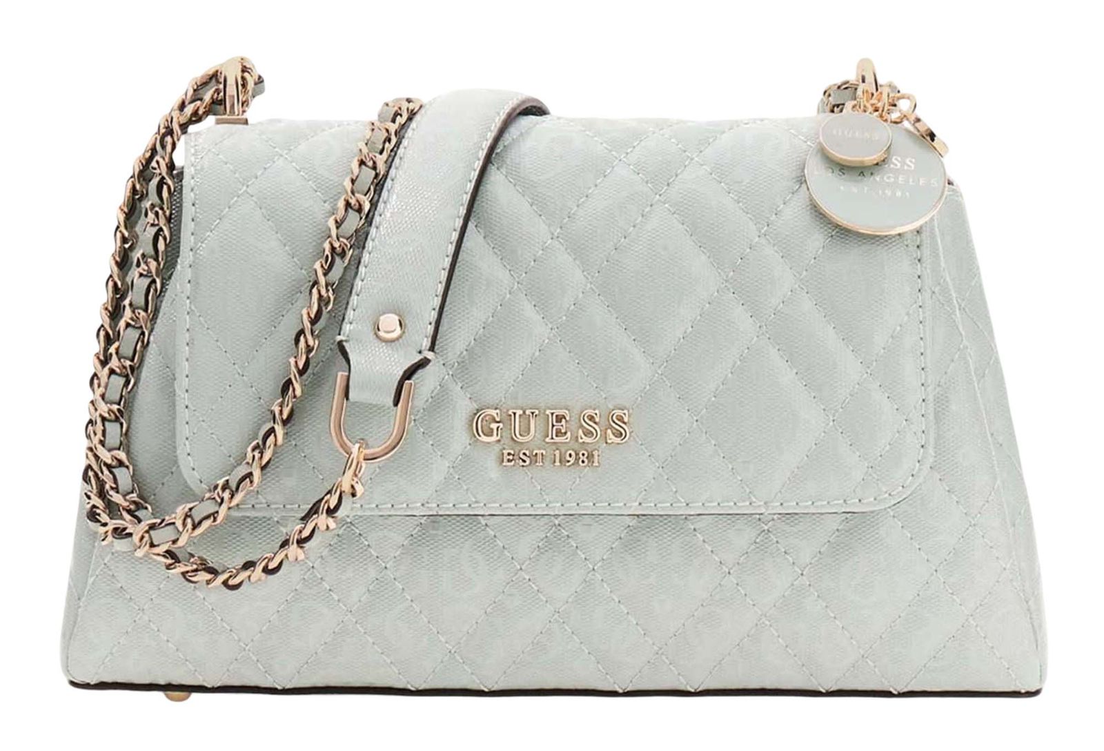 GUESS Isemay Convertible Xbody Flap Bag Light Sage