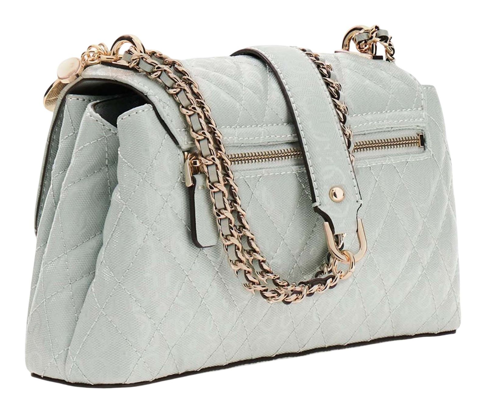 GUESS Isemay Convertible Xbody Flap Bag Light Sage GUESS Isemay Convertible Xbody Flap Bag Light Sage