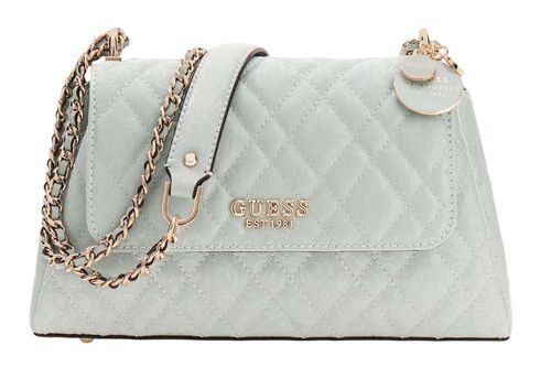 GUESS Isemay Convertible Xbody Flap Bag Light Sage