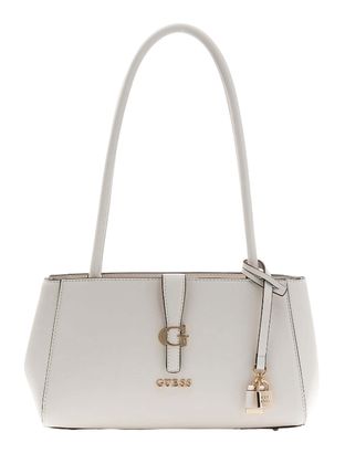 GUESS Carrie Girlfriend Shoulder Bag Stone