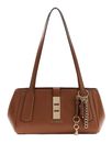 GUESS Brooke Shoulder Satchel Bag Cognac GUESS Brooke Shoulder Satchel Bag Cognac