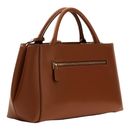 GUESS Carrie Girlfriend Satchel Cognac GUESS Carrie Girlfriend Satchel Cognac