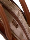 GUESS Carrie Girlfriend Satchel Cognac GUESS Carrie Girlfriend Satchel Cognac
