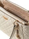 GUESS Isemay Noel Tote Cream White GUESS Isemay Noel Tote Cream White