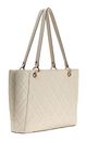GUESS Isemay Noel Tote Cream White GUESS Isemay Noel Tote Cream White