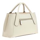 GUESS Brooke High Society Satchel Cream White GUESS Brooke High Society Satchel Cream White