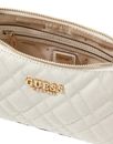 GUESS Isemay Shoulder Bag Cream White GUESS Isemay Shoulder Bag Cream White