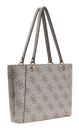 GUESS Noelle II Tote Bag Dark Taupe Logo GUESS Noelle II Tote Bag Dark Taupe Logo