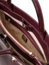 GUESS Melinda Triple Compartment Satchel Burgundy GUESS Melinda Triple Compartment Satchel Burgundy