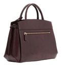 GUESS Melinda Triple Compartment Satchel Burgundy GUESS Melinda Triple Compartment Satchel Burgundy