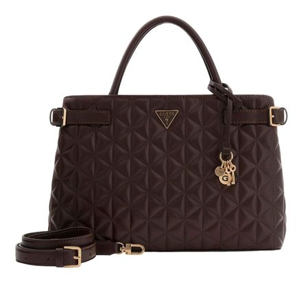 GUESS Paisleigh Girlfriend Satchel Espresso