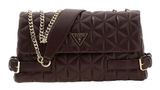 GUESS Paisleigh Convertible Xbody Flap Bag Espresso GUESS Paisleigh Convertible Xbody Flap Bag Espresso