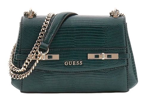 GUESS Melinda Mini Convertible Xbody Flap Bag Forest